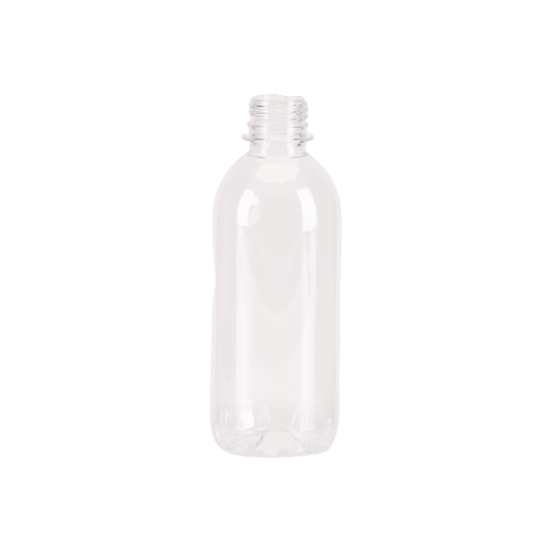 330ml Cylindrical Water Bottle (Clear/Blue) 28mm - Contour Plastics ...